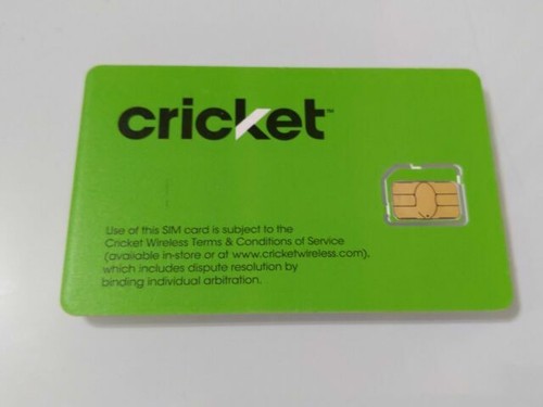 Cricket Sim Card